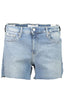 CALVIN KLEIN Jeansshorts Damen Hellblau – 20% recycelte Baumwolle | soulluna.de Hellblau