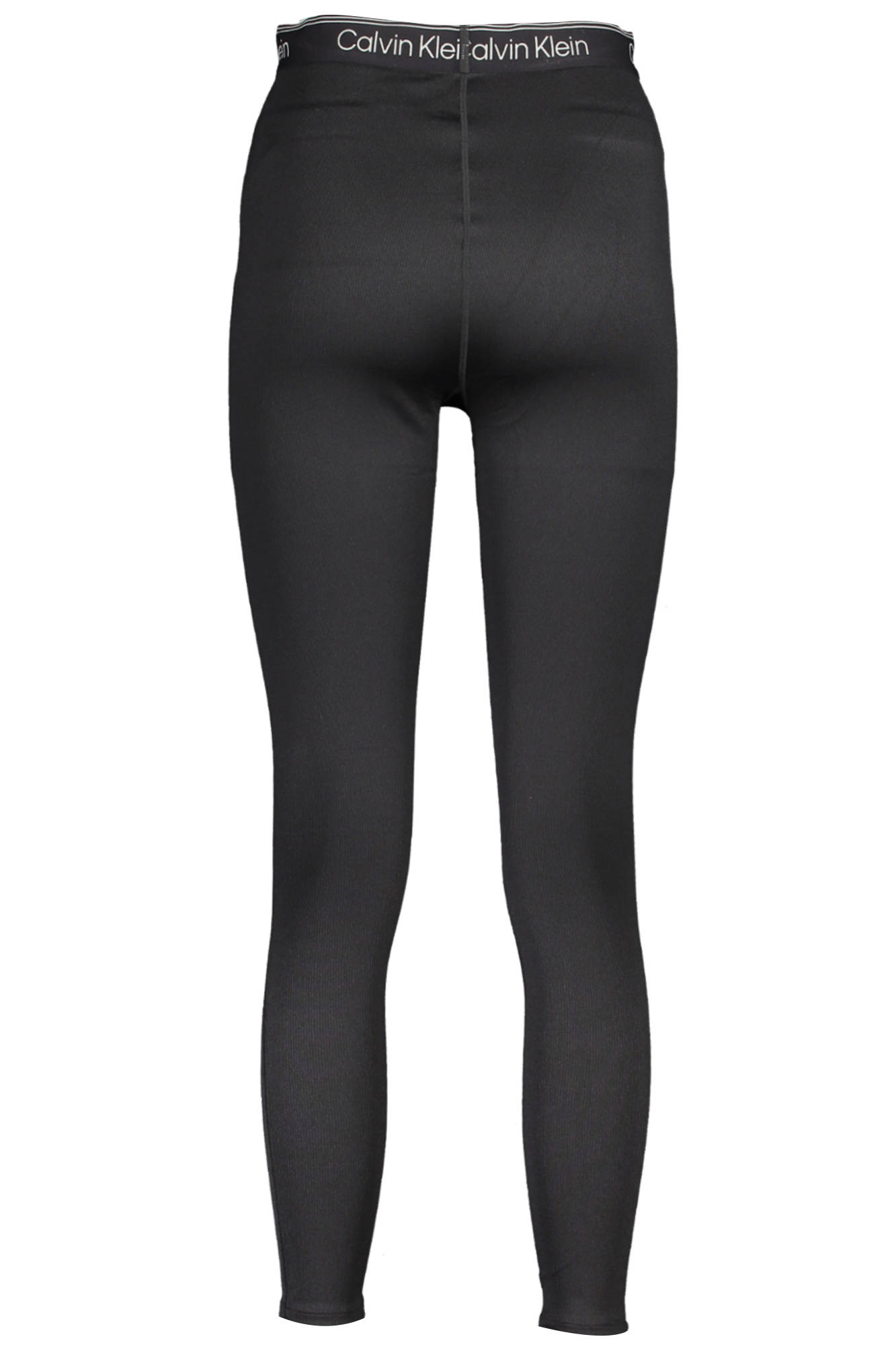 CALVIN KLEIN Leggings Damen Schwarz – Elastischer Bund mit Logo-Print | soulluna.de Schwarz