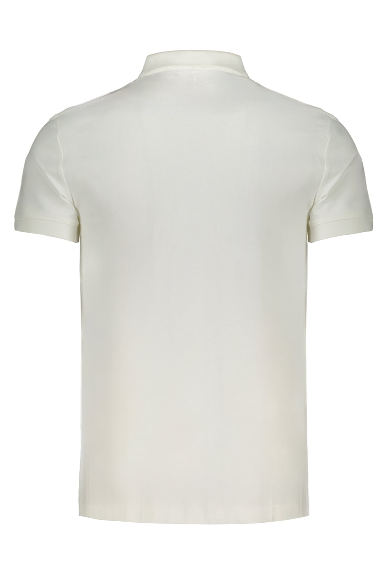Calvin Klein Poloshirt Herren – Weißes Kurzarm-Shirt mit Logo-Druck | soulluna.de Weiß