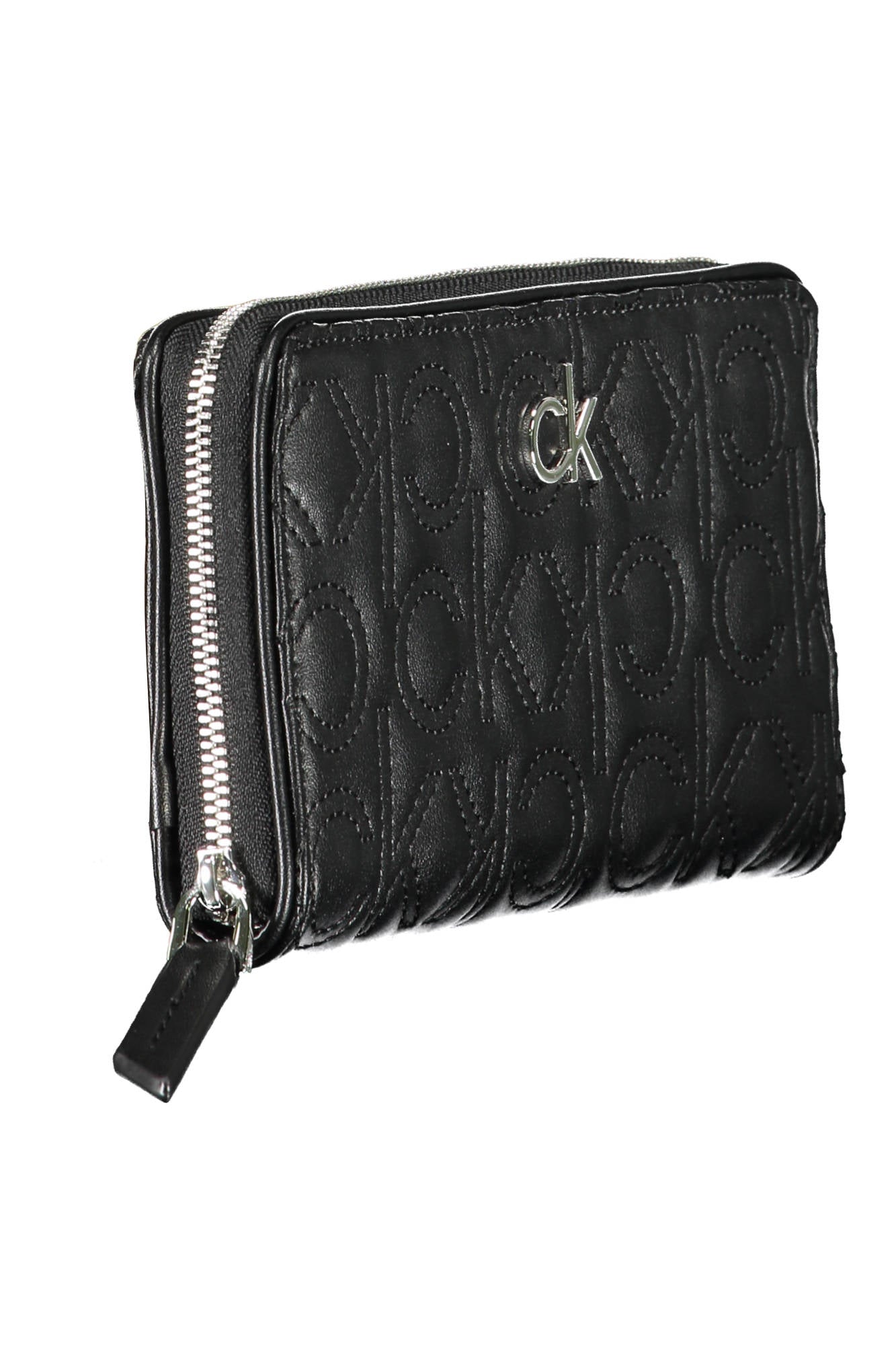 Calvin Klein Schwarze Damenbrieftasche Schwarz