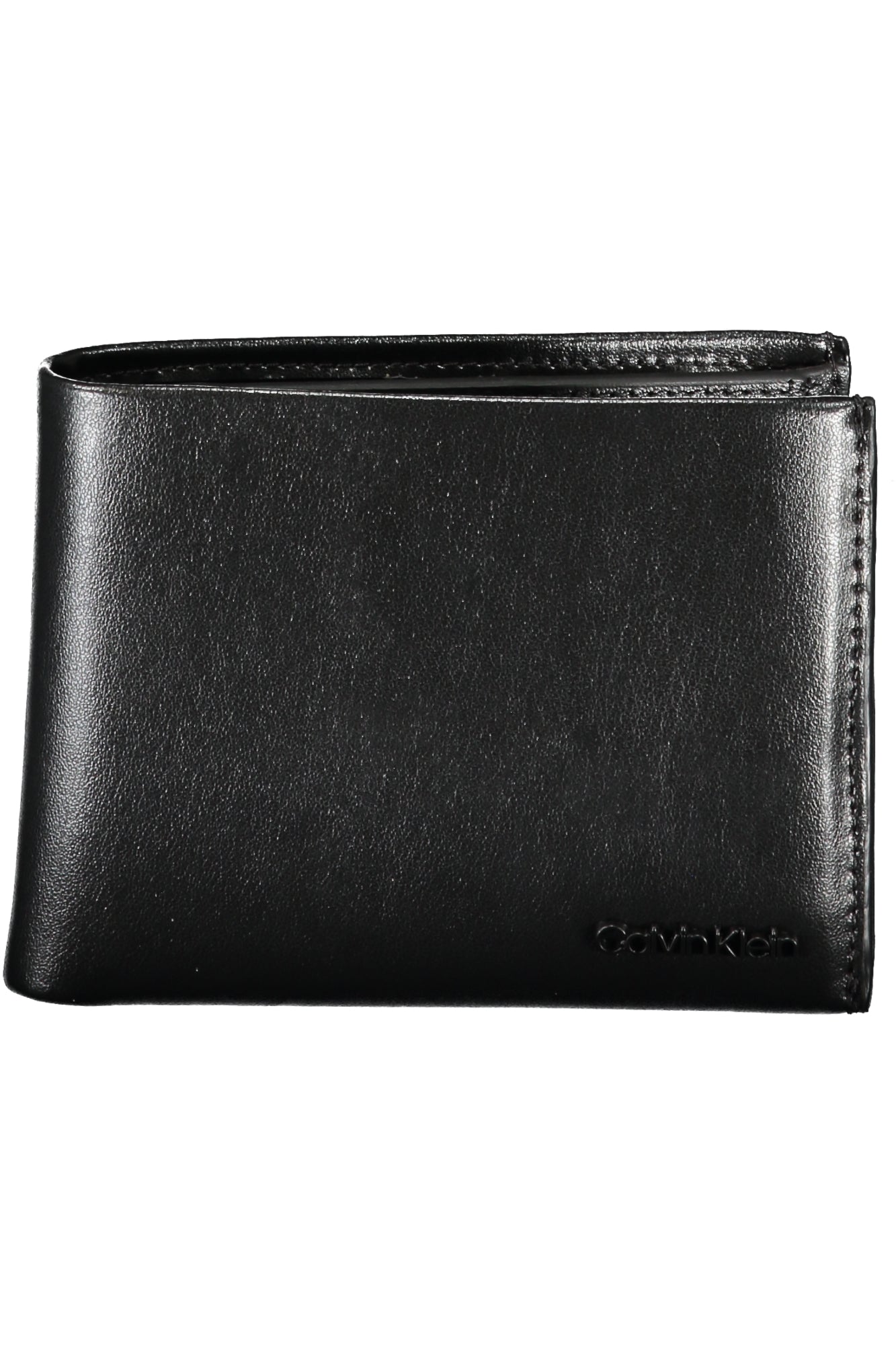 Calvin Klein Schwarze Herrenbrieftasche Schwarz