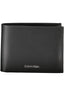 Calvin Klein Schwarze Herrenbrieftasche Schwarz