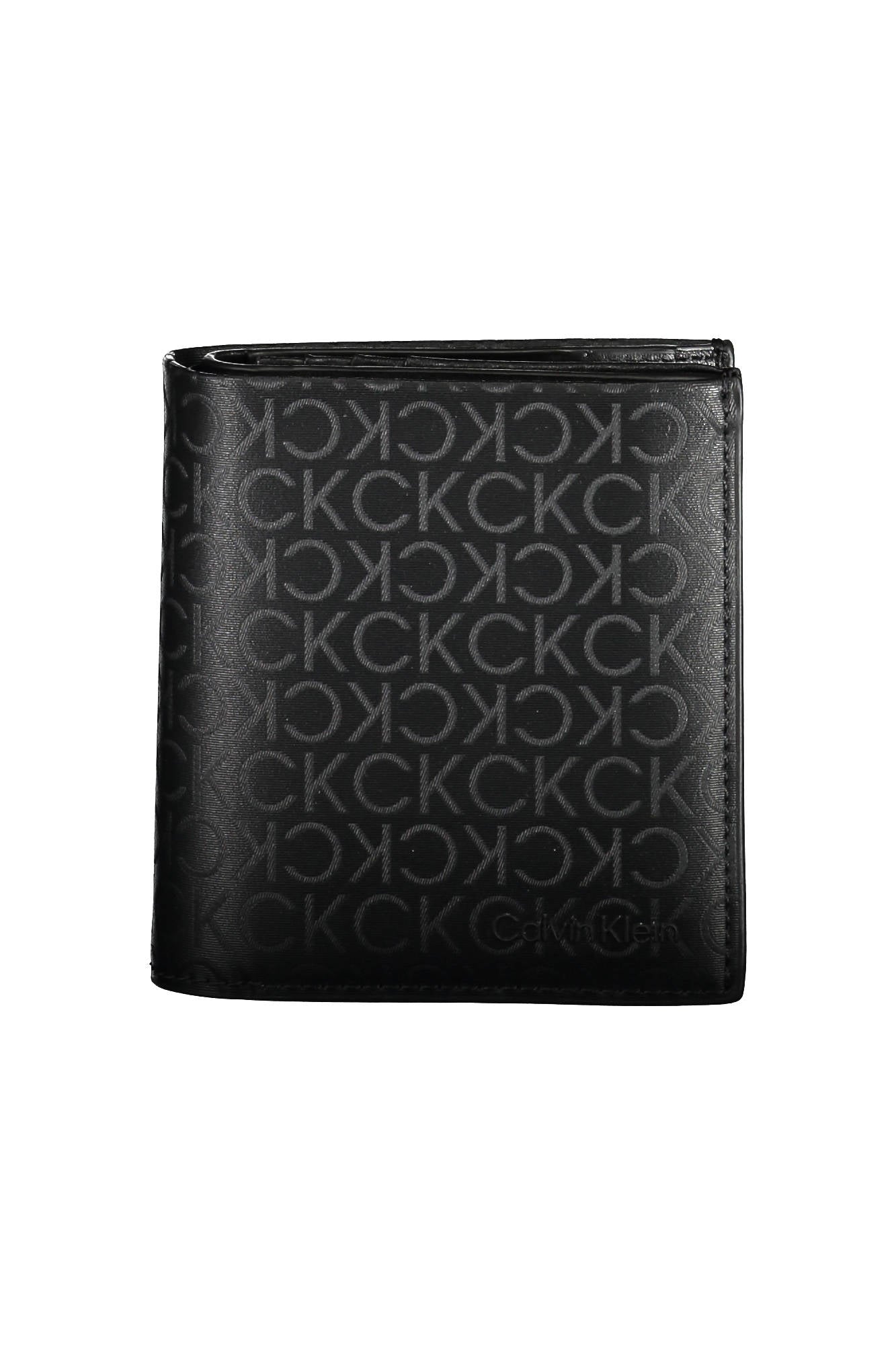 Calvin Klein Schwarze Manngeldbörse Schwarz