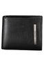 Calvin Klein Schwarze Herrenbrieftasche Schwarz