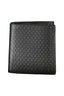 Calvin Klein Schwarze Herrenbrieftasche Schwarz