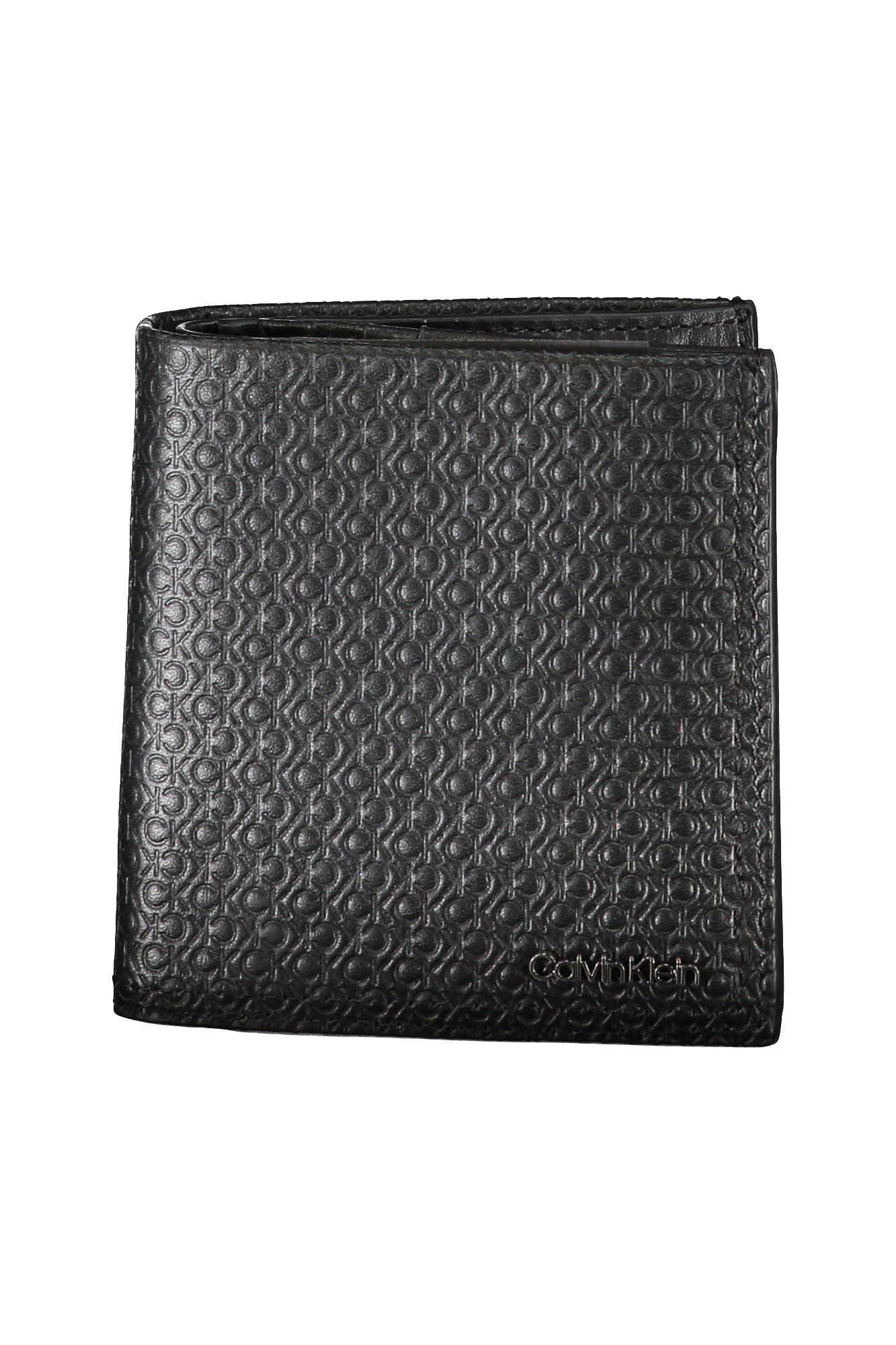 Calvin Klein Schwarze Herrenbrieftasche Schwarz