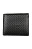 Calvin Klein Schwarze Herrenbrieftasche Schwarz