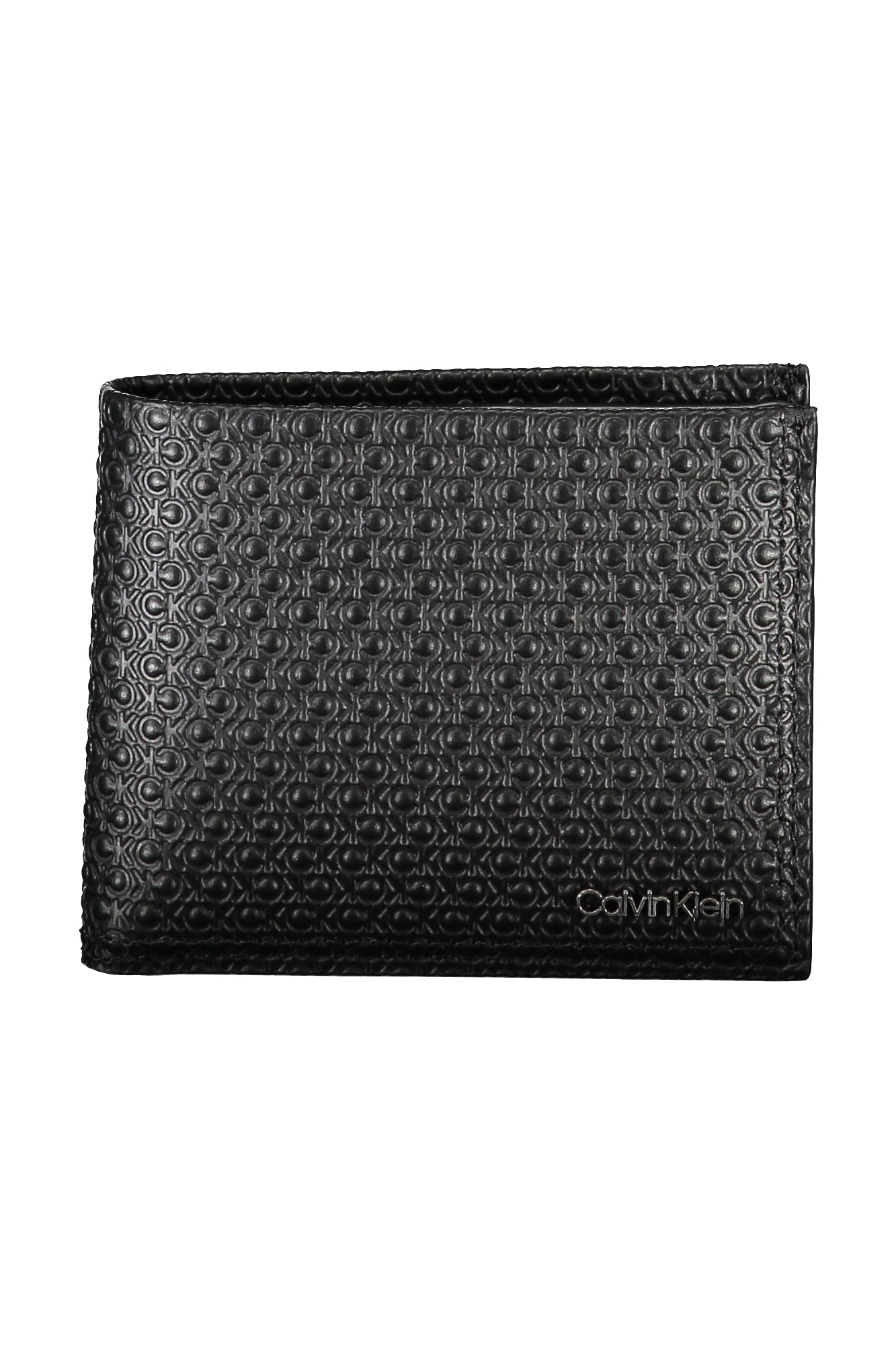 Calvin Klein Schwarze Herrenbrieftasche Schwarz