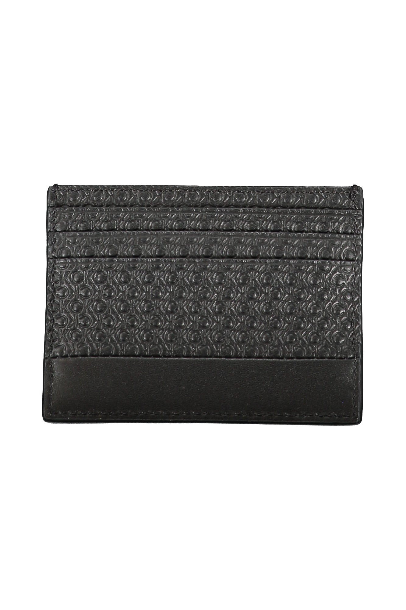 Calvin Klein Schwarze Herrenbrieftasche Schwarz