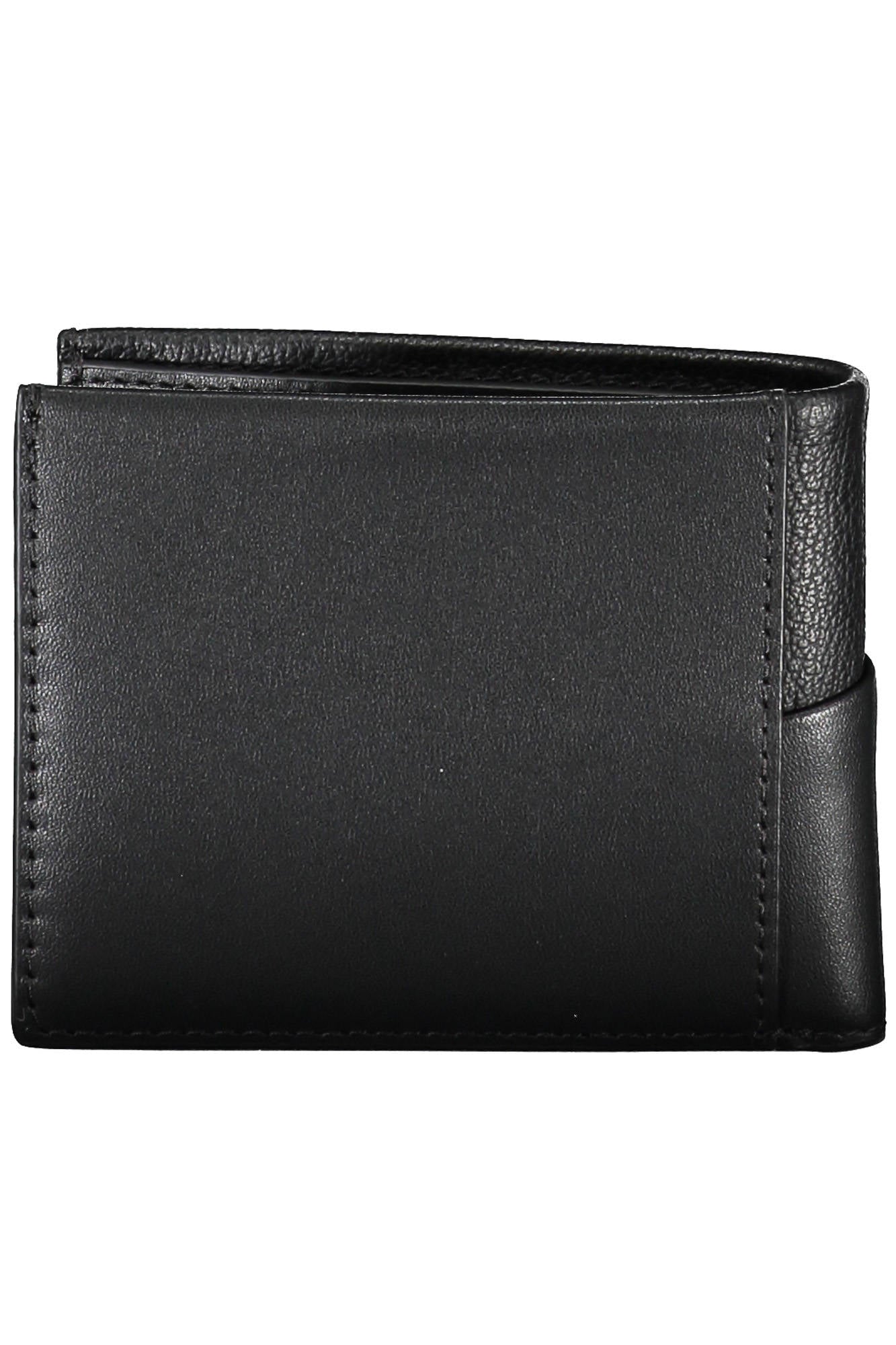 Calvin Klein Schwarze Herrenbrieftasche Schwarz