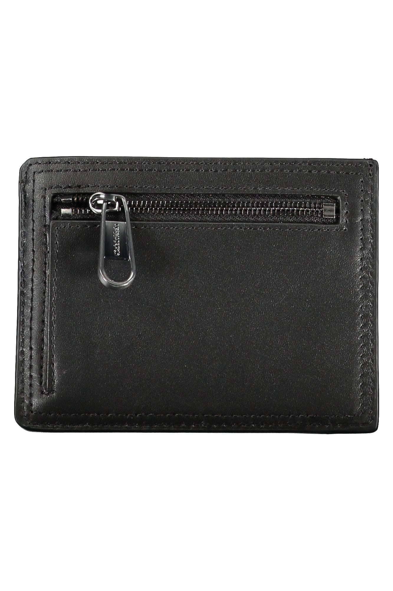 Calvin Klein Schwarze Herrenbrieftasche Schwarz