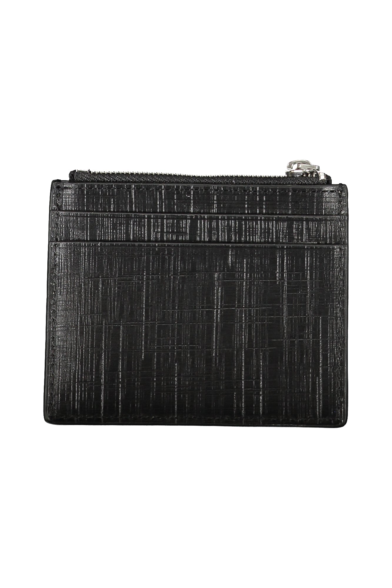 Calvin Klein Schwarze Herrenbrieftasche Schwarz
