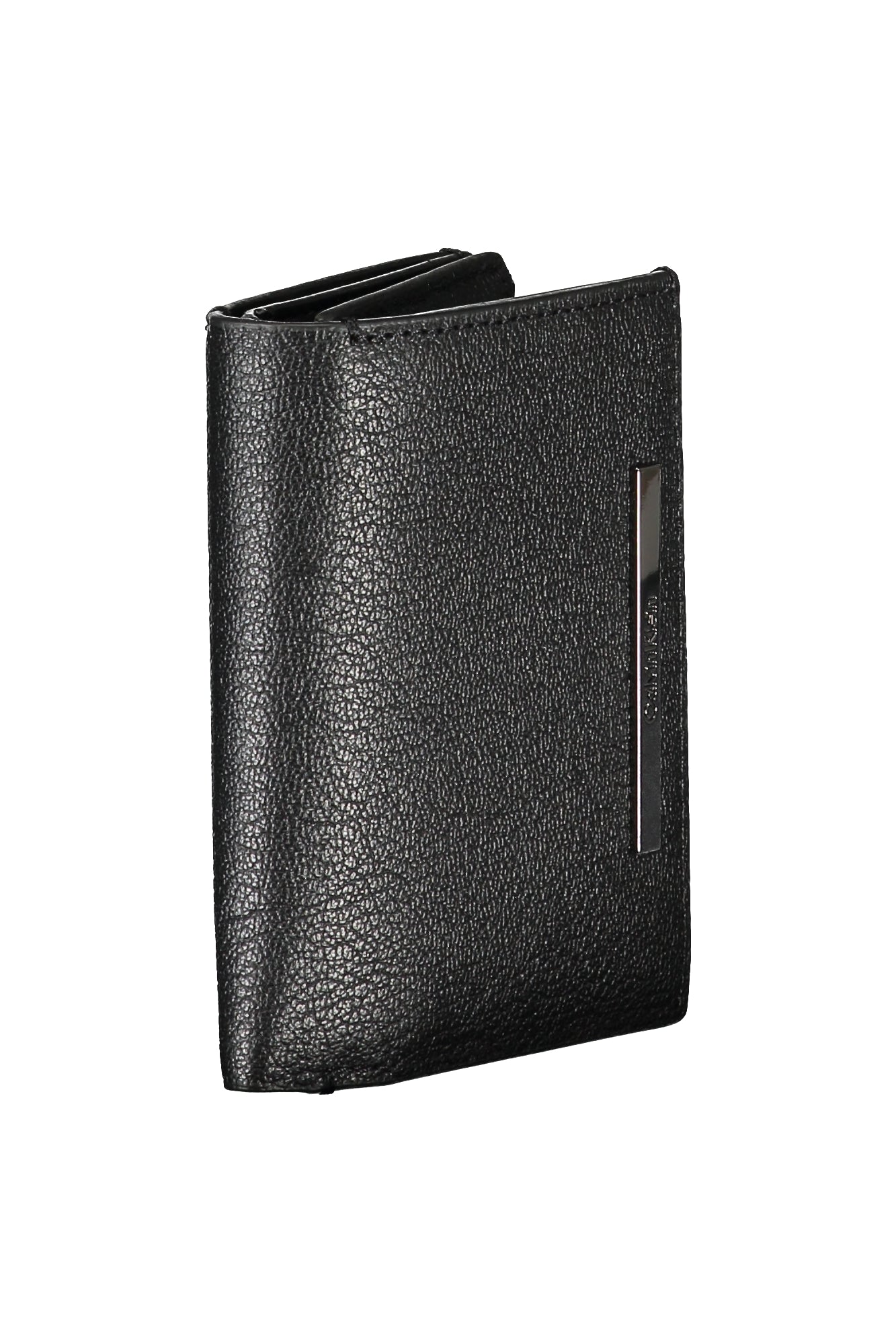 Calvin Klein Schwarze Herrenbrieftasche Schwarz