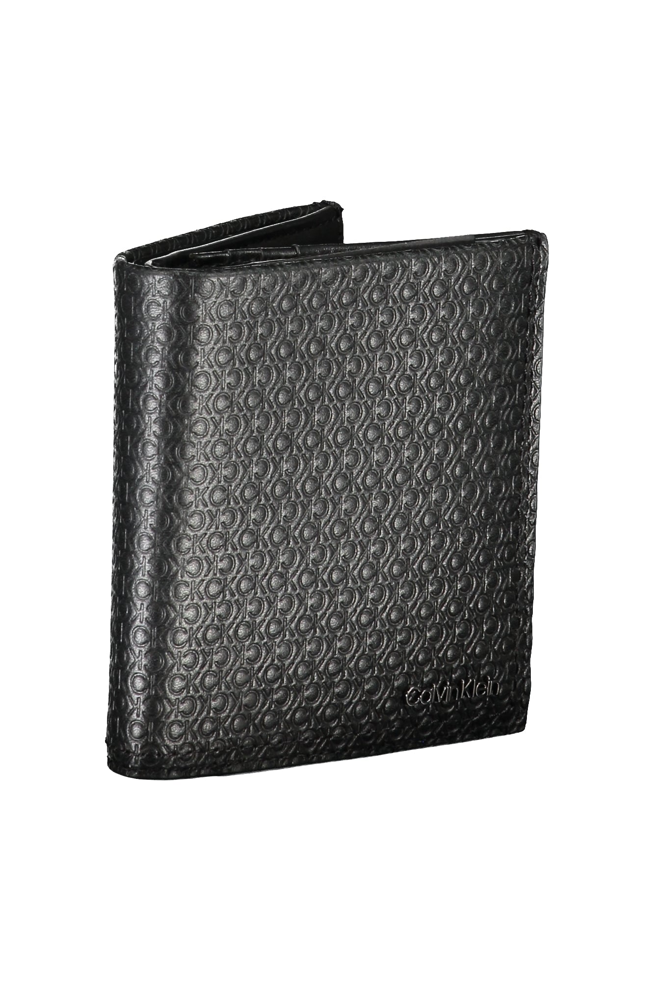 Calvin Klein Schwarze Herrenbrieftasche Schwarz