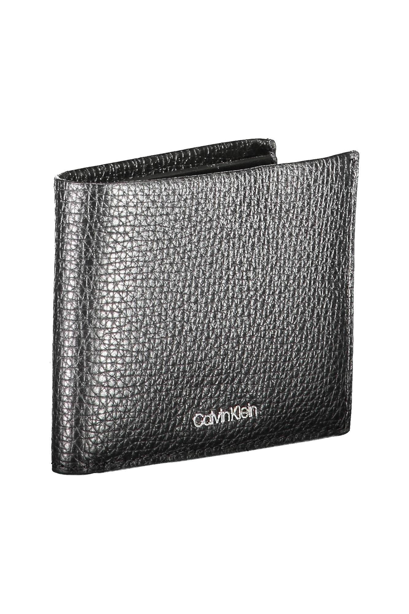 CALVIN KLEIN Geldbörse Herren – Schwarz aus 100% Leder mit RFID-Schutz Schwarz
