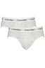 CALVIN KLEIN Herren-Shorts Weiß – 3er-Pack Unterwäsche mit elastischem Bund Weiß