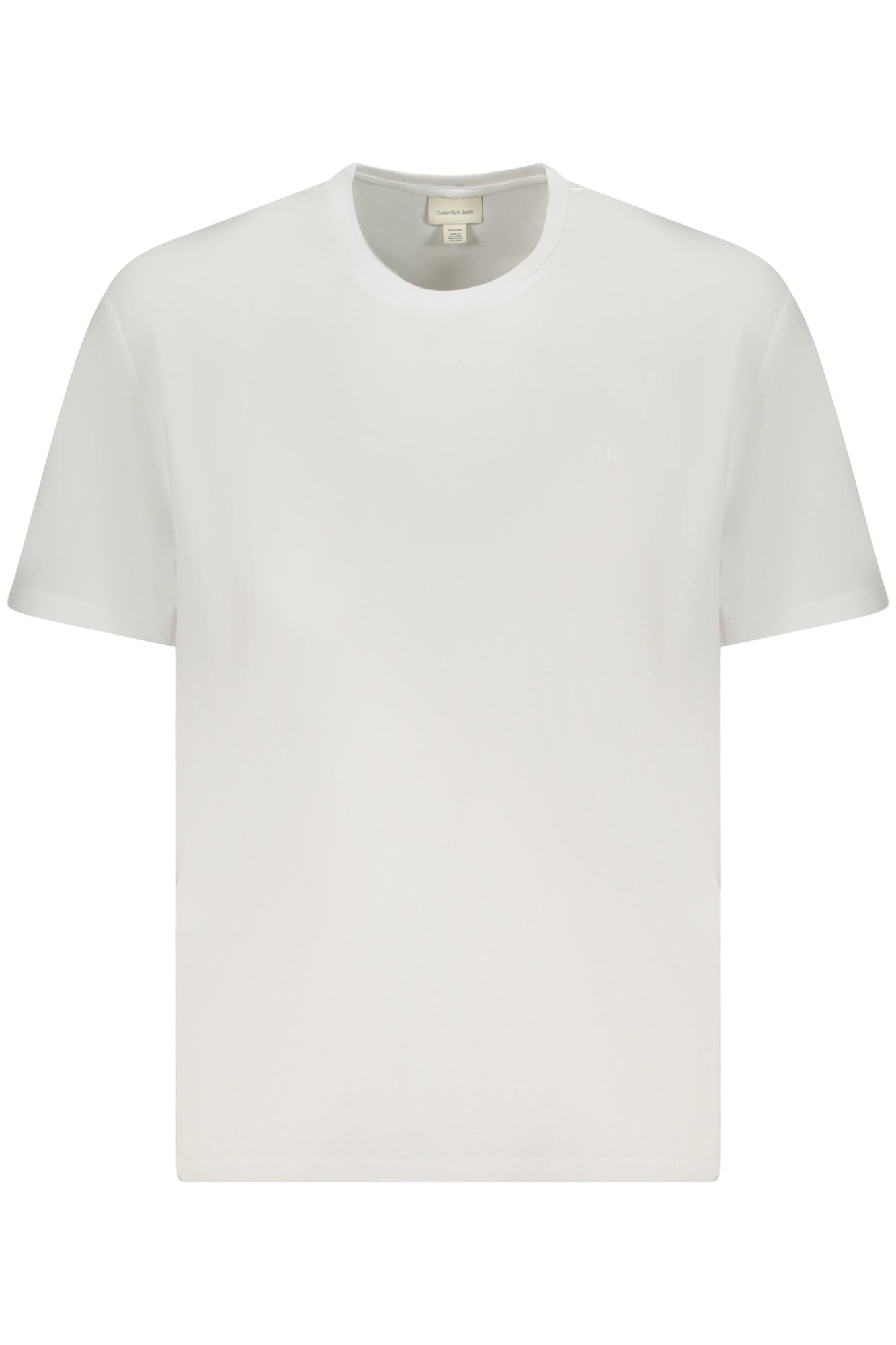 Calvin Klein Herren Kurzarm T-Shirt Weiss Weiß