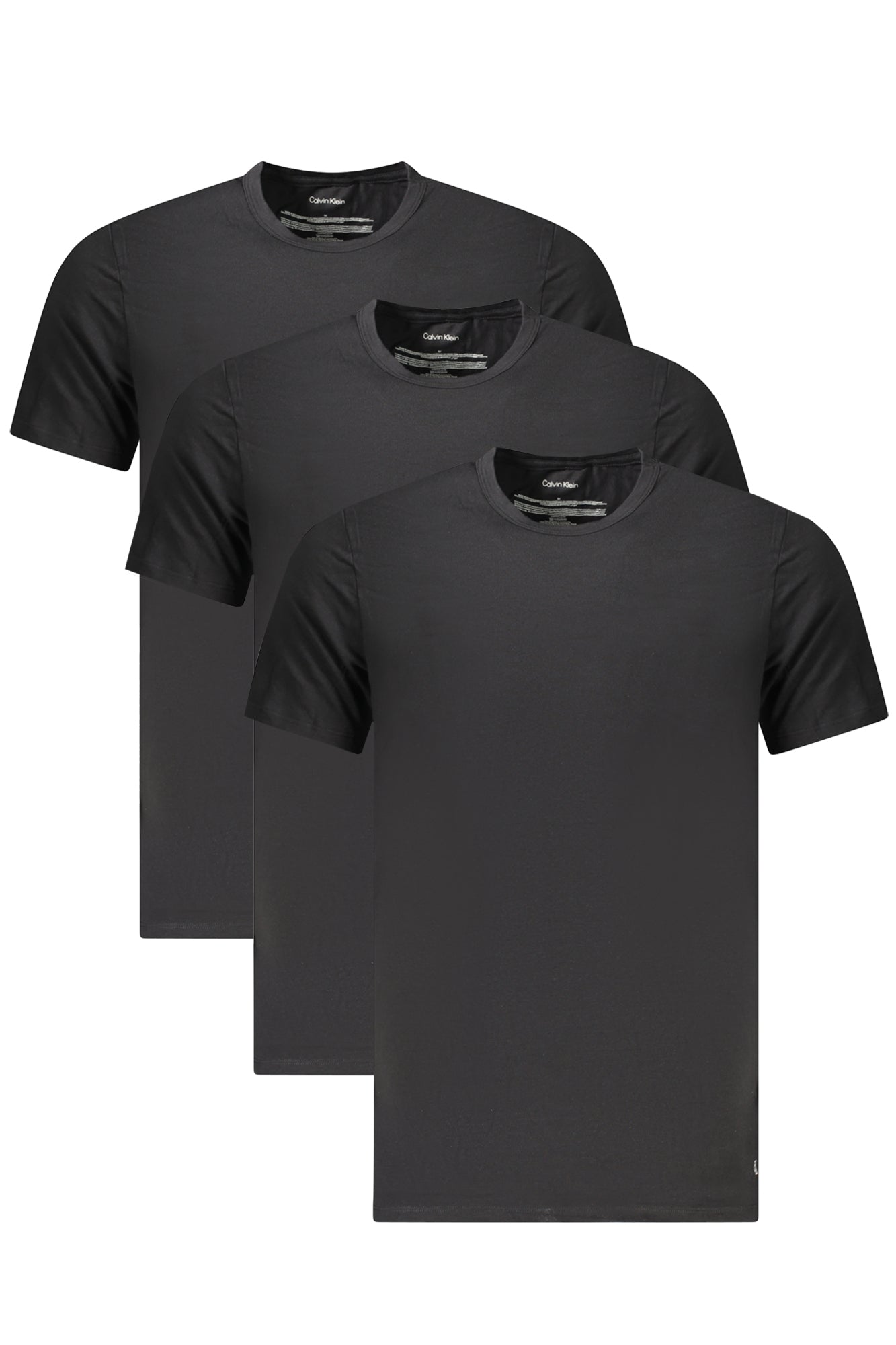Calvin Klein T-Shirt Herren – Slim Fit 3er-Pack aus Baumwolle | soulluna.de Schwarz