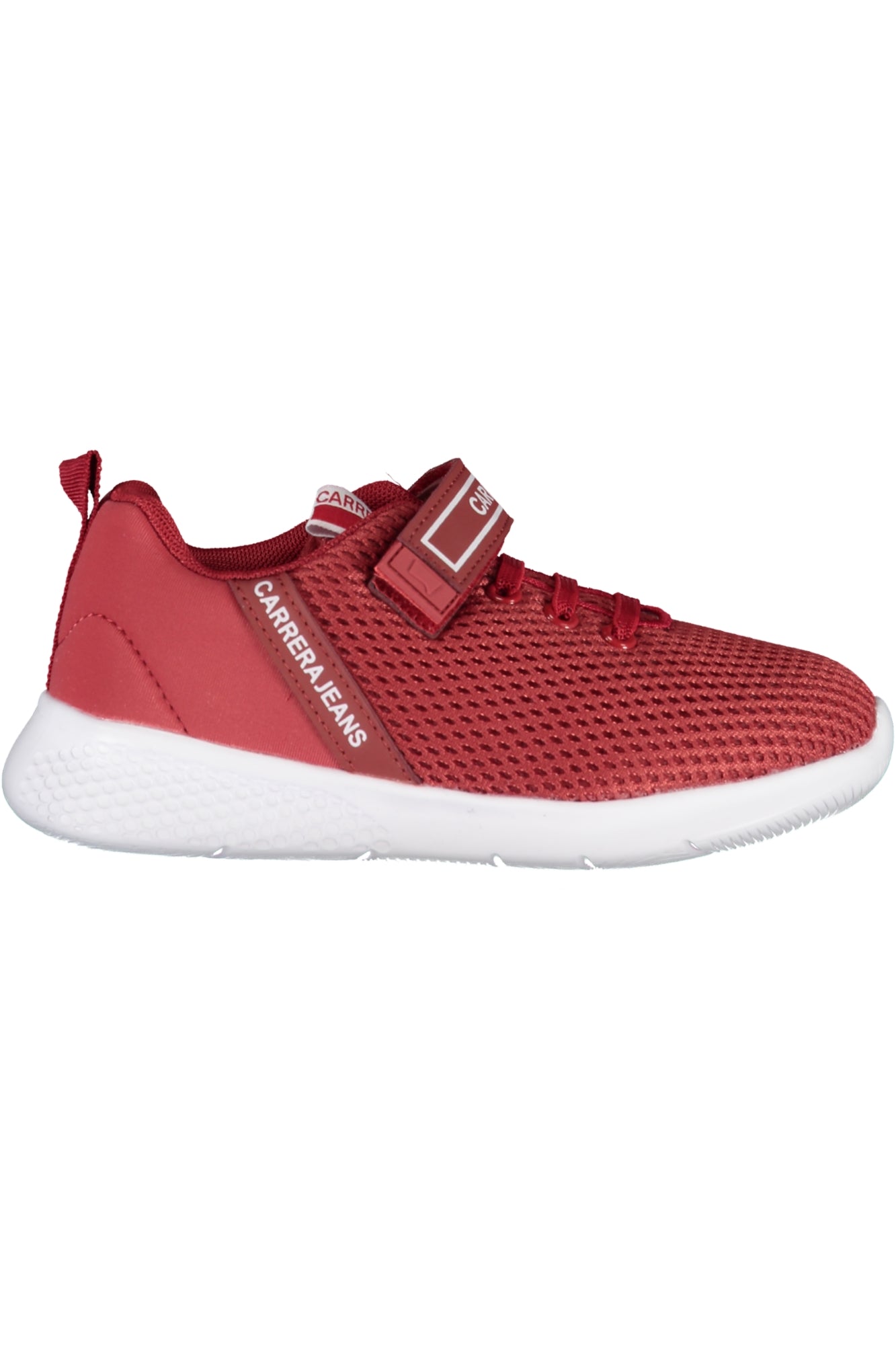 Carrera Sportschuhe Mädchen – Rote Sneaker mit elastischen Schnürsenkern für Frühjahr/Sommer Rot