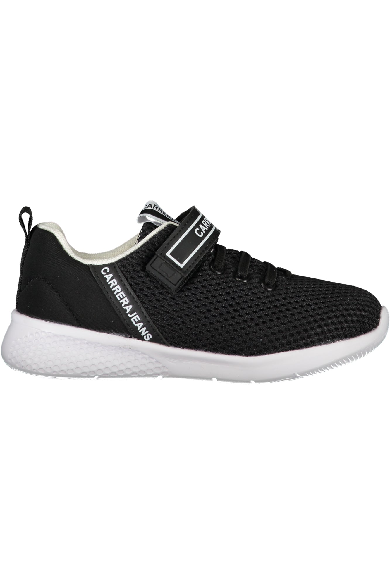 Carrera Sportschuhe Mädchen – Rote Sneaker mit elastischen Schnürsenkern für Frühjahr/Sommer Schwarz