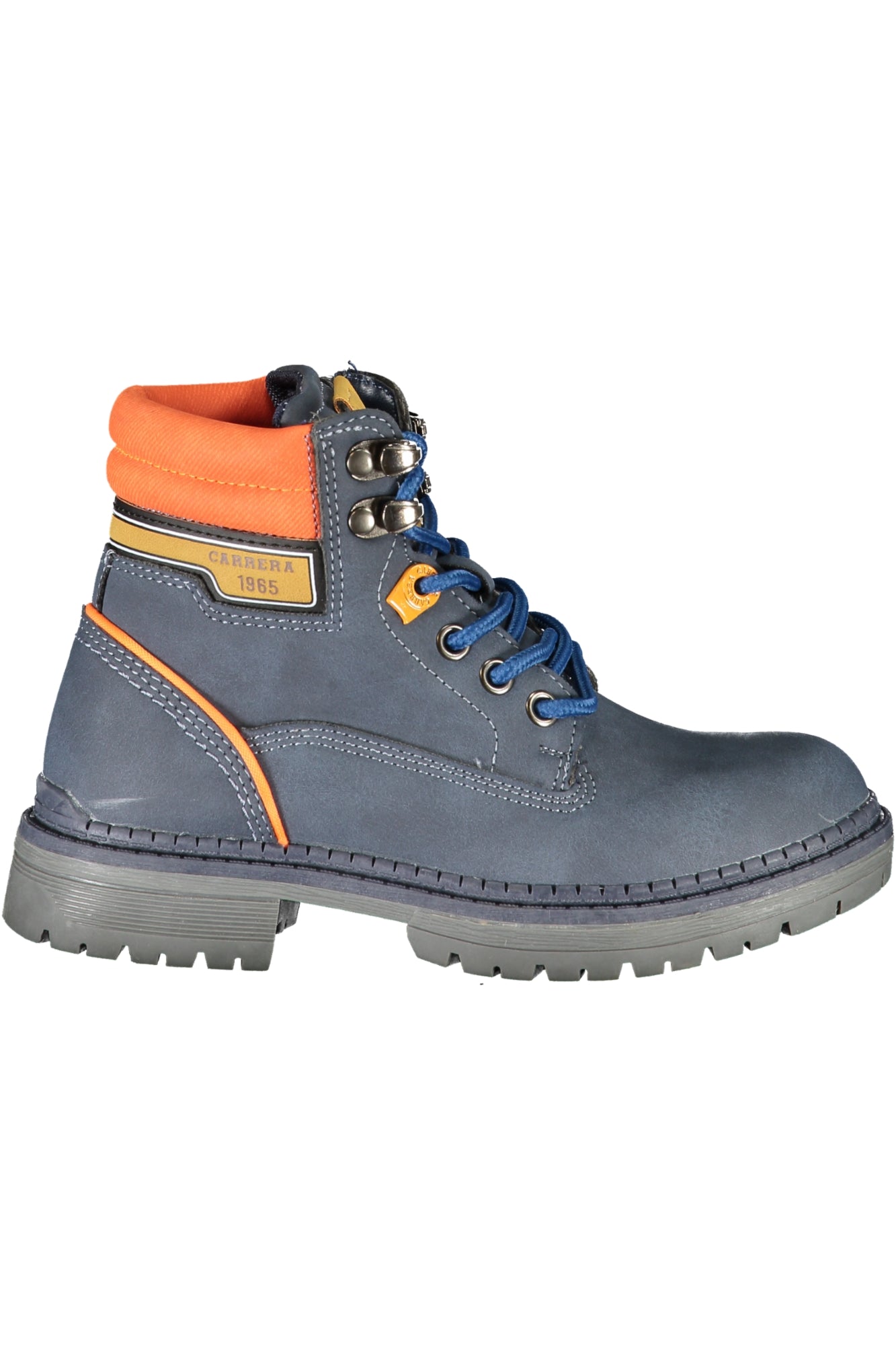Carrera Herrenstiefel Gelb – Stiefeletten mit Schnürung & Reißverschluss | soulluna.de Blau