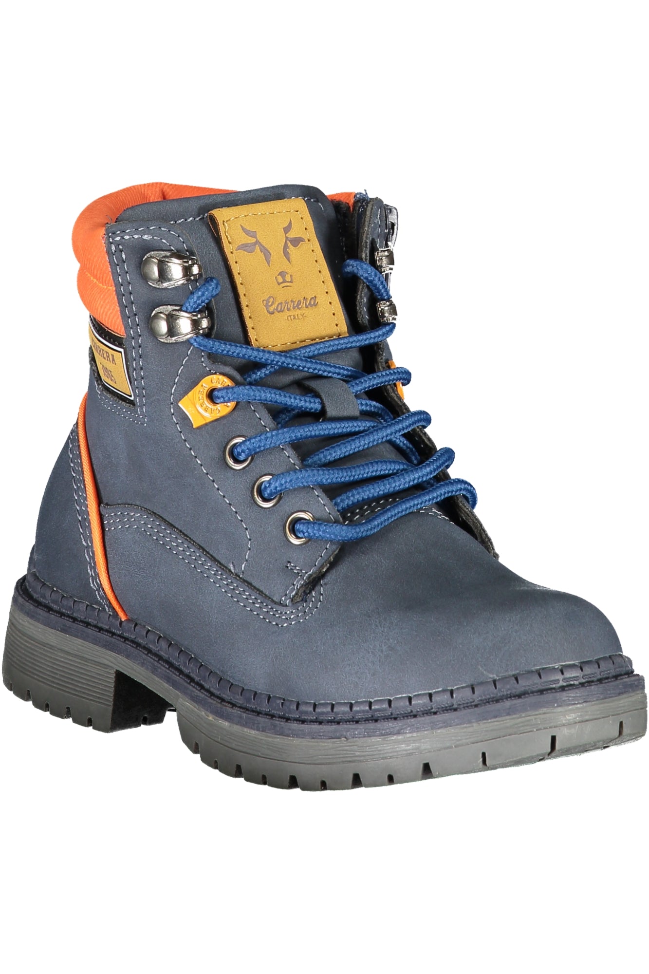 Carrera Herrenstiefel Gelb – Stiefeletten mit Schnürung & Reißverschluss | soulluna.de Blau