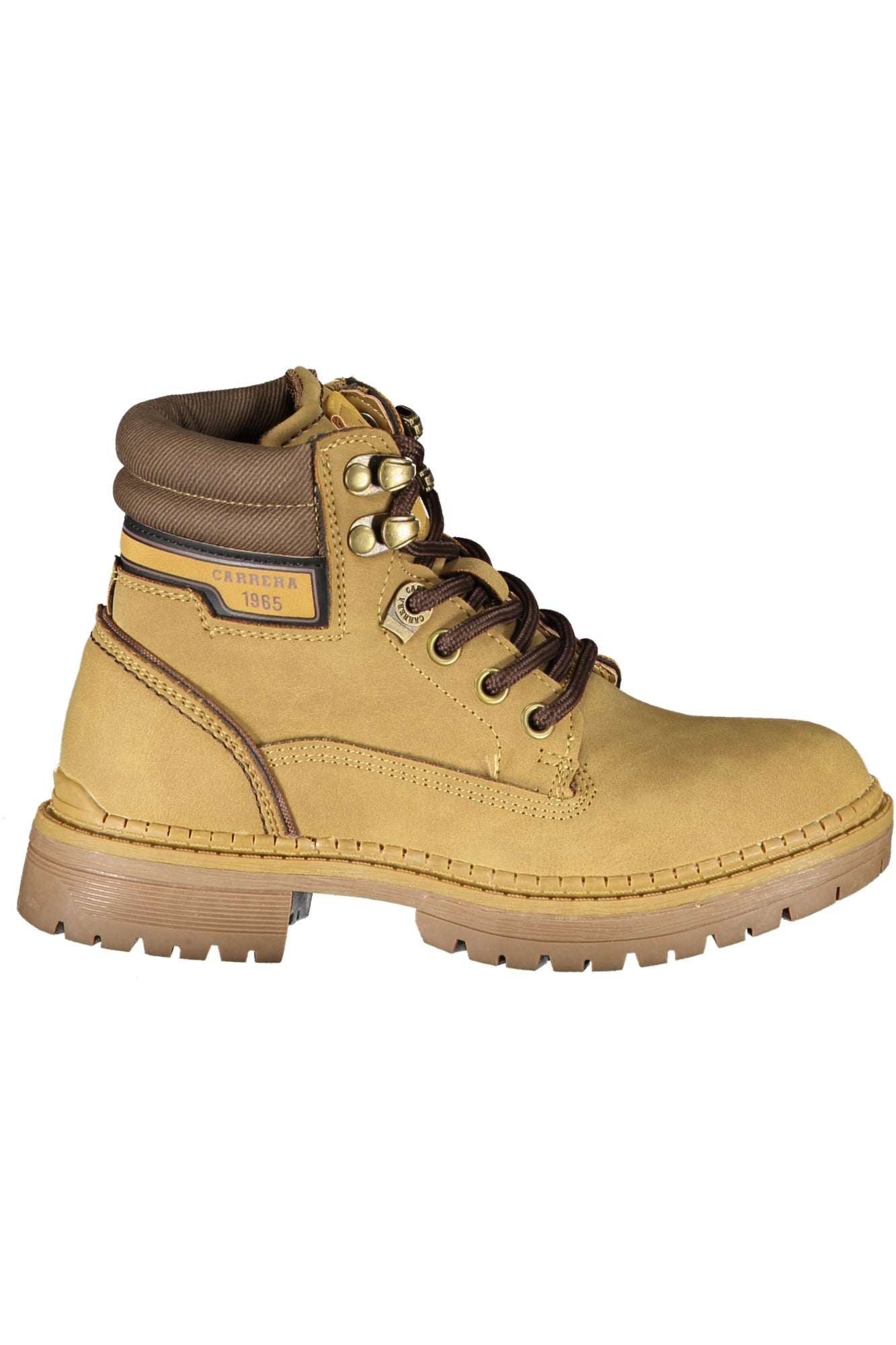 Carrera Herrenstiefel Gelb – Stiefeletten mit Schnürung & Reißverschluss | soulluna.de Gelb
