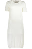 Cavalli Class Kurzes Kleid Damen Weiss – Stickerei-Detail für Frühjahr/Sommer Weiß