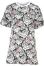 CAVALLI CLASS KURZES KLEID DAMEN WEISS