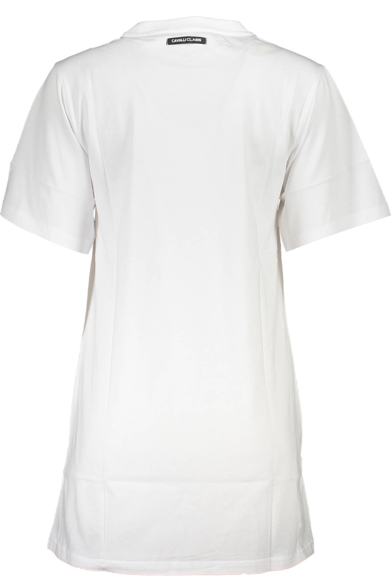 Cavalli Class Kurzes Kleid Damen Weiss Weiß