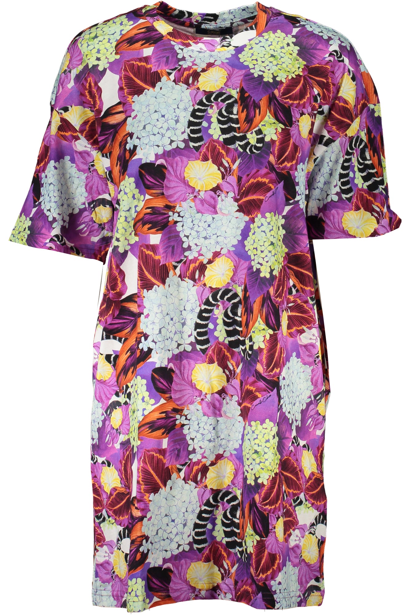 Kurzes Kleid Für Damen Der Cavalli-Klasse, Lila Violett