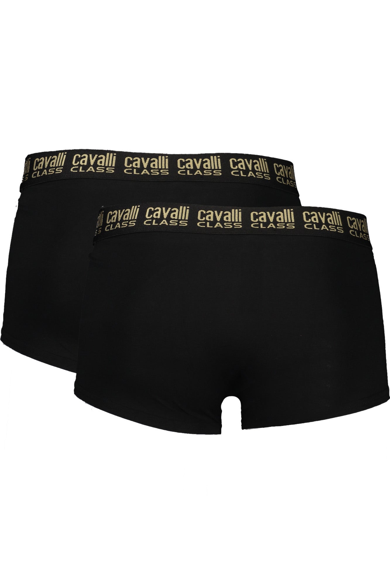 Cavalli Class Boxershorts Herren Schwarz – Bequeme Unterwäsche im Doppelpack Schwarz