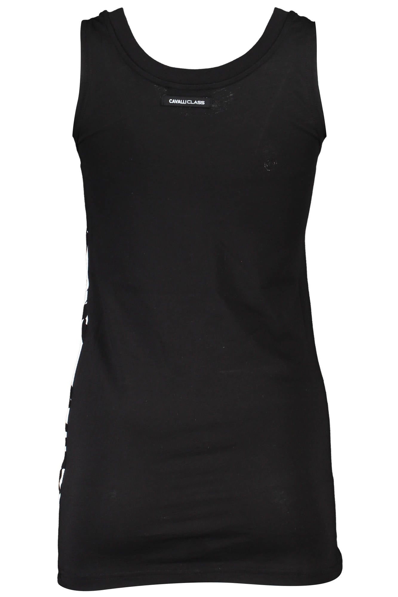Cavalli Class Damen Tanktop Schwarz – 100% Baumwolle für Sommer & Freizeit Schwarz