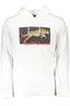 Cavalli Class Weisses Sweatshirt Für Herren Mit Reissverschluss Weiß