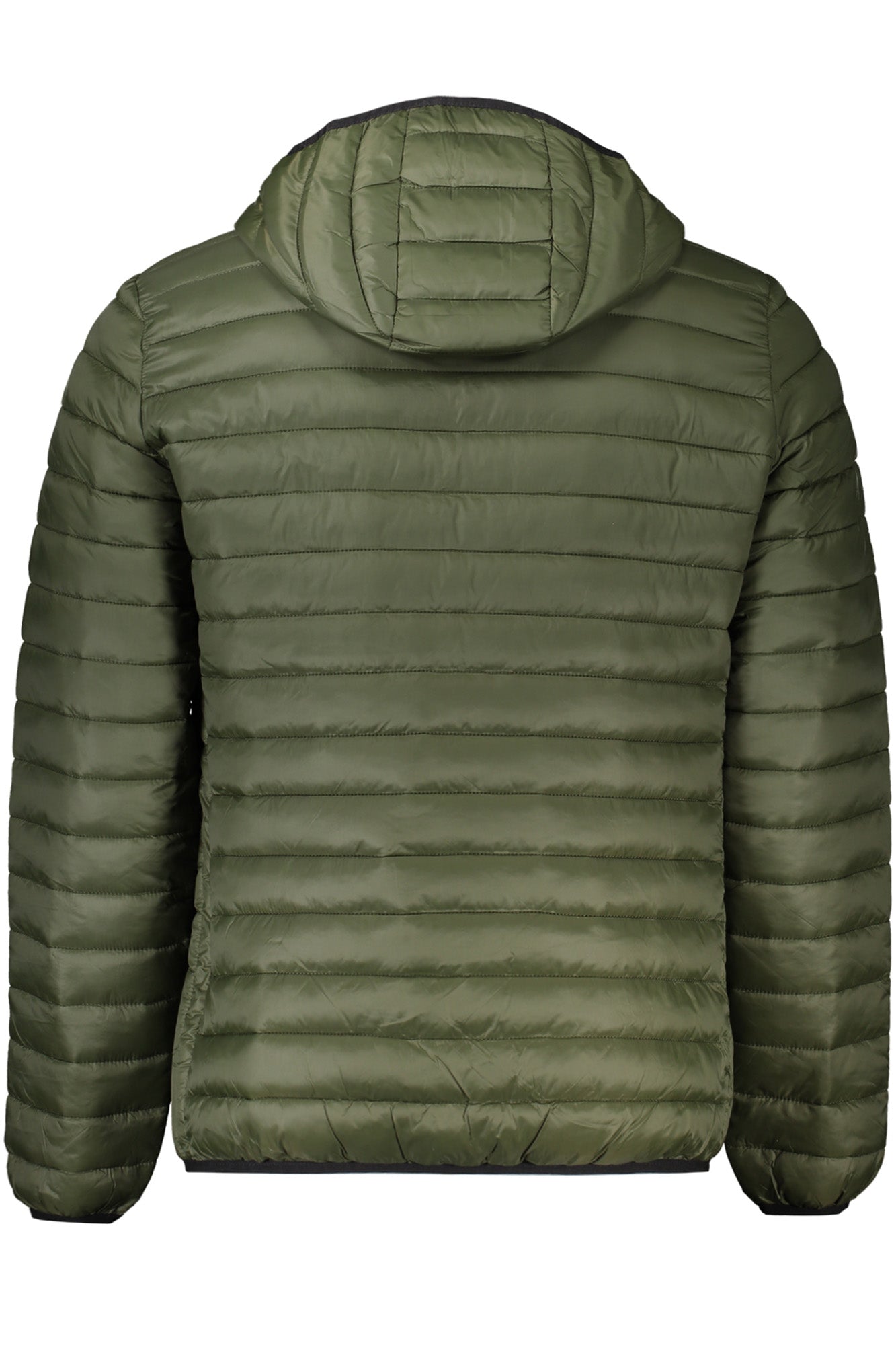 CAVALLI CLASS Herrenjacke schwarz – Leichte Winterjacke mit Kapuze für Herren Grün