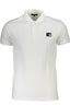 CAVALLI CLASS POLO KURZARM HERREN WEISS