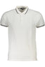 CAVALLI CLASS POLO KURZARM HERREN WEISS