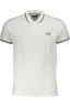CAVALLI CLASS POLO KURZARM HERREN WEISS