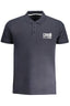 CAVALLI CLASS HERREN-KURZÄRMELIGES POLOSHIRT BLAU
