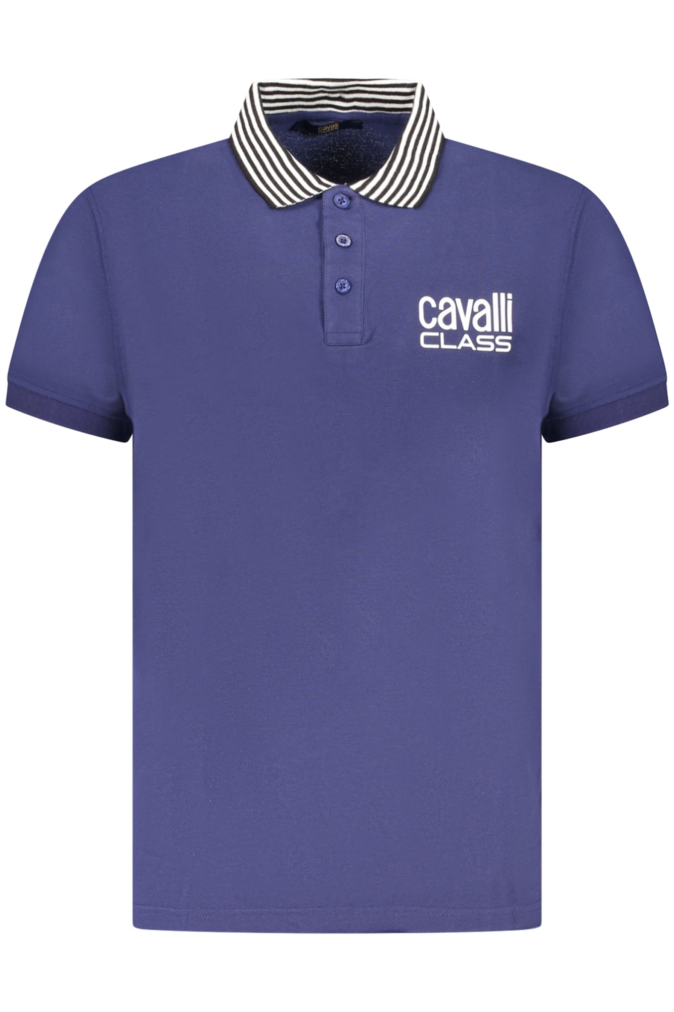 Cavalli Class Polo Kurzarm Herren Blau Blau