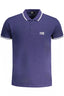 CAVALLI CLASS HERREN-KURZÄRMELIGES POLOSHIRT BLAU