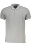 Cavalli Class Poloshirt Herren Grau – Klassisches Kurzarm-Polo mit Logo-Stickerei Grau