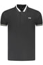 CAVALLI CLASS POLO KURZARM HERREN SCHWARZ