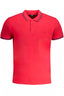 CAVALLI CLASS HERREN-KURZÄRMELIGES POLOSHIRT ROT