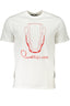 CAVALLI CLASS HERREN-KURZÄRMELIGES T-SHIRT WEISS