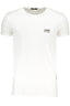 CAVALLI CLASS HERREN-KURZÄRMELIGES T-SHIRT WEISS