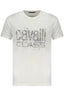 Cavalli Class Kurzarm-T-Shirt Herren Weiss Weiß