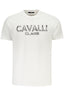CAVALLI CLASS KURZARM-T-SHIRT HERREN WEISS