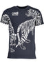 CAVALLI CLASS HERREN-KURZÄRMELIGES T-SHIRT BLAU