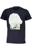 Cavalli Class Kurzarm-T-Shirt Herren Blau Blau